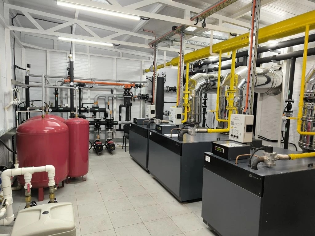 Управление котлами "Барс" щитами управления котельной "УКонт-Щ"