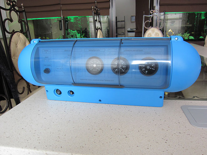 Термостатический пульт котла разработанный под Заказчика по ТЗ.