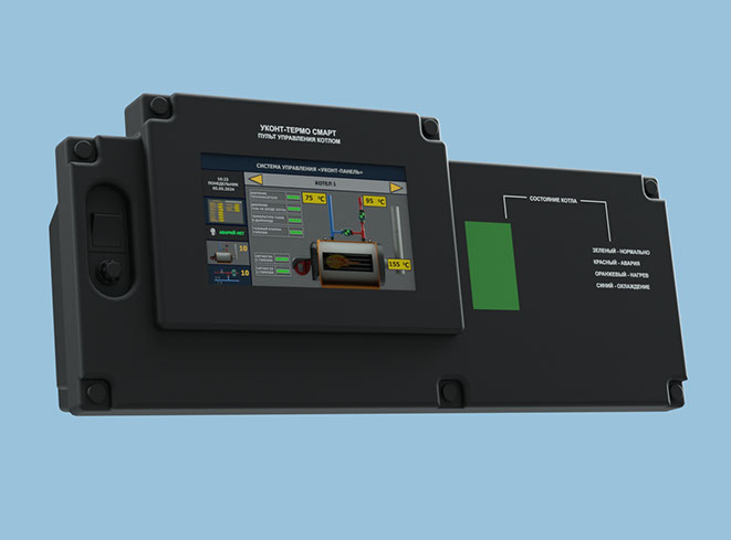 3D модель термостатического пульта "УКонт-Термо СМАРТ" .dwg