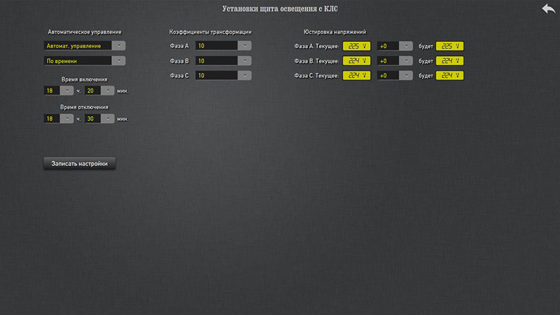 Система управления "УКонт-СВЕТ" через интернет. Настройка щита освещения.